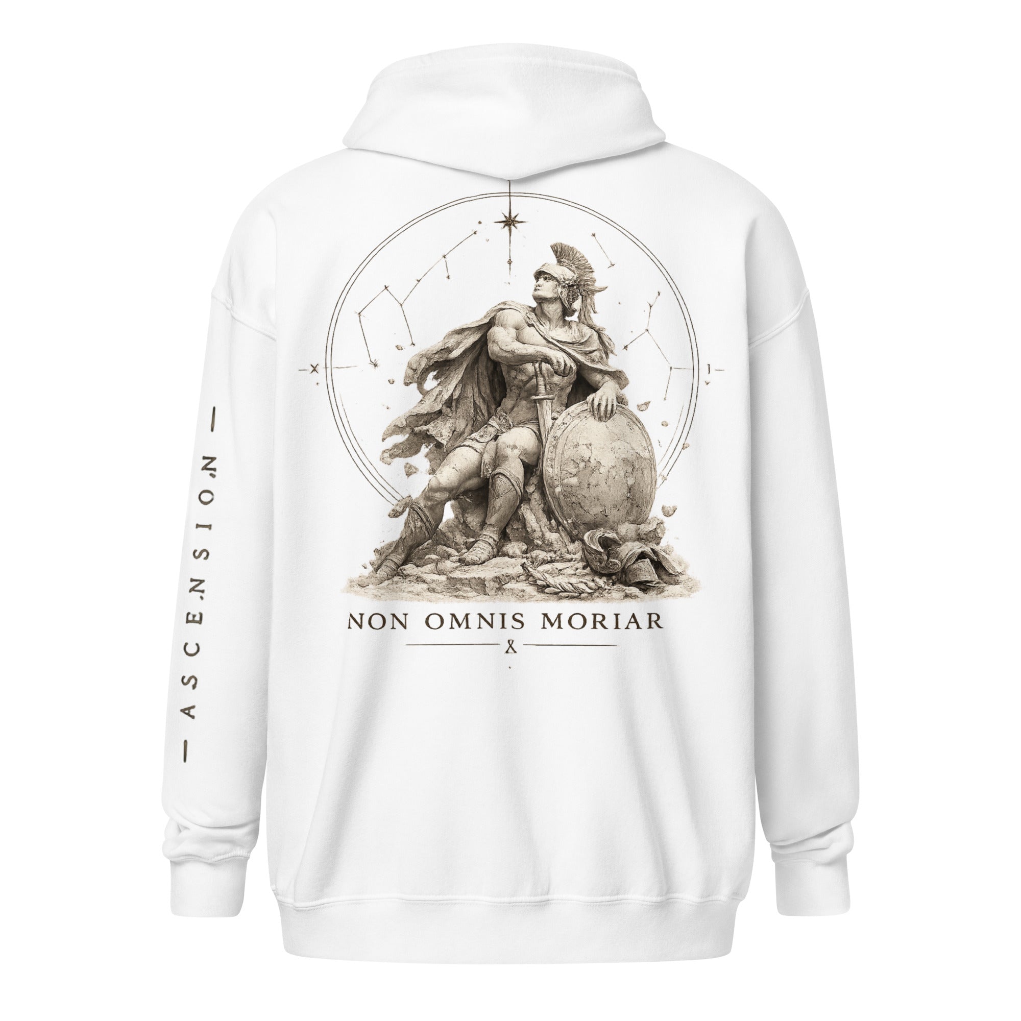 Achilles Zip Hoodie | Axiaura Ascension